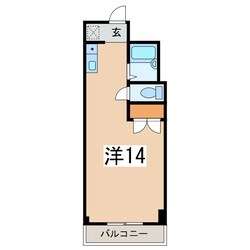 こがい日新ハイムの物件間取画像